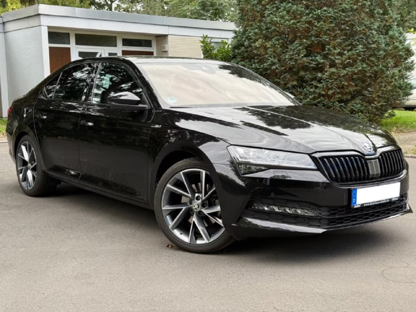 Skoda Superb 2023, привезён из Европы